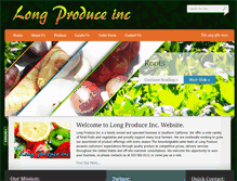 Tablet Screenshot of longproduce.com
